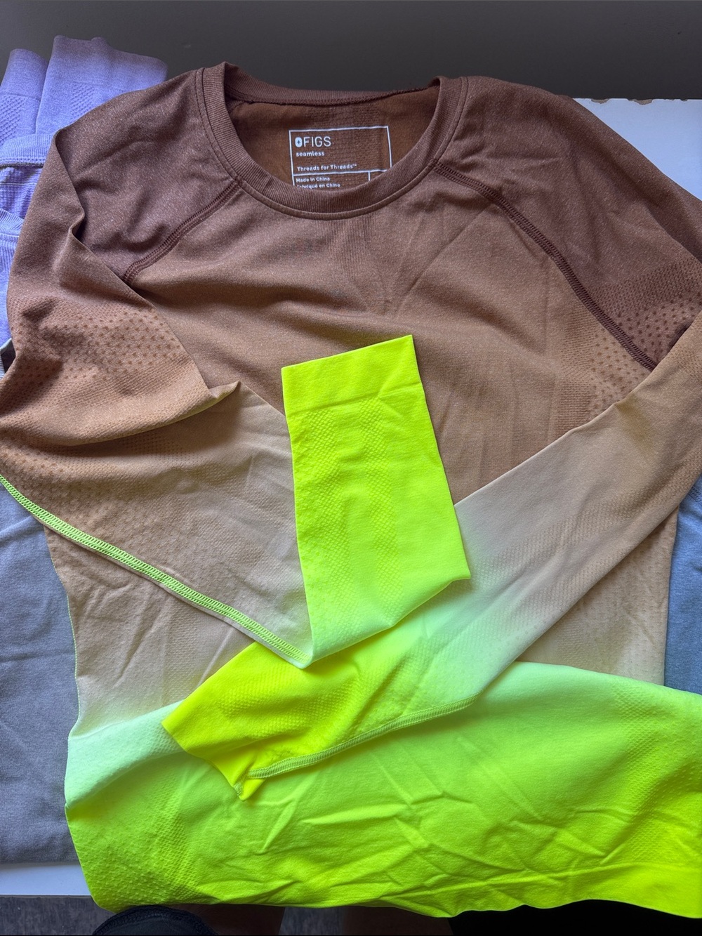 NWT Figs ombre salta underscrub M